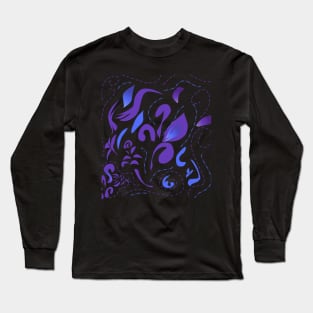 Fantasy flower vector Long Sleeve T-Shirt